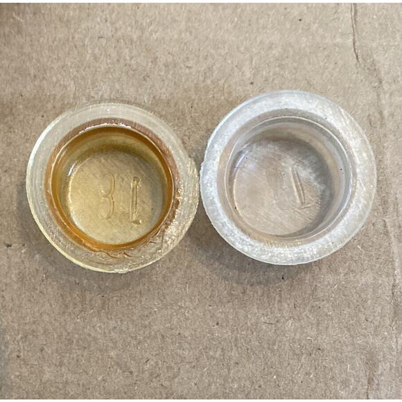 Salt and Pepper Shakers POP ART, Joanne Delomba With Love, Kissing Lips Vintage - Picture 9 of 11